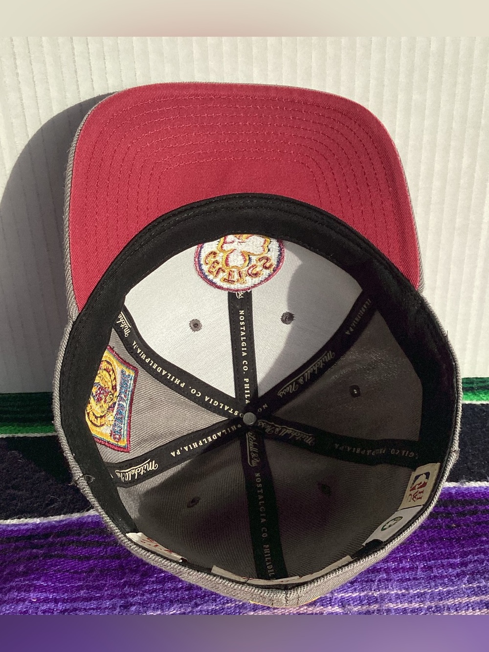 Mitchell and nest Boston Celtics SnapBack Hat HWC celebrating 50 years - Picture 11 of 11